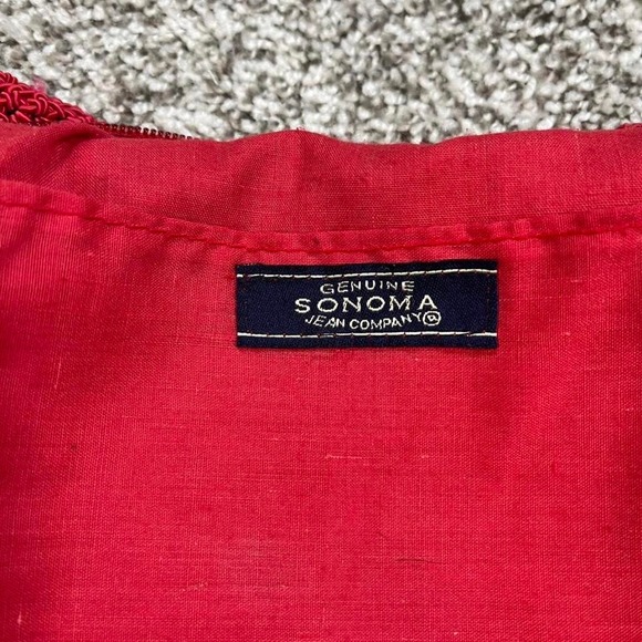 Vintage Sonoma Red Crochet Bag - Picture 5 of 6